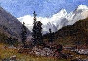 Albert Bierstadt Rocky Mountains Spain oil painting artist